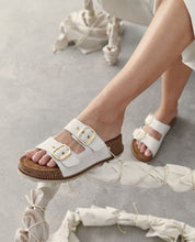 Sandalia de plataforma Oca 013 blanco