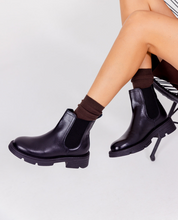 Flat ankle boot ELZE-001 black