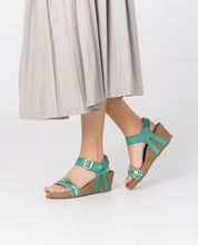 Keilsandalette CADIZ-306 grün