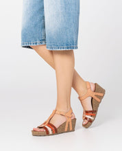 Sandalo con zeppa CADIZ-301 beige