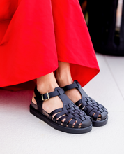 Sandalo basso TUNEZ-017 nero