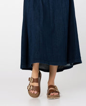 Sandalia de plataforma Oca 013 marrón