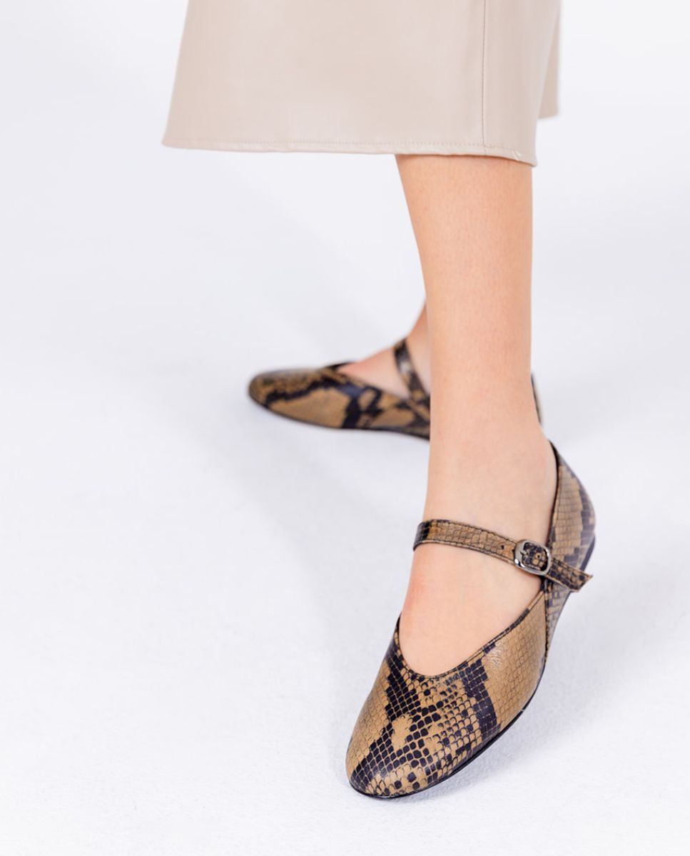 Flat shoe ARI-001 snake
