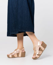 Wedge sandal BARI-303 pink