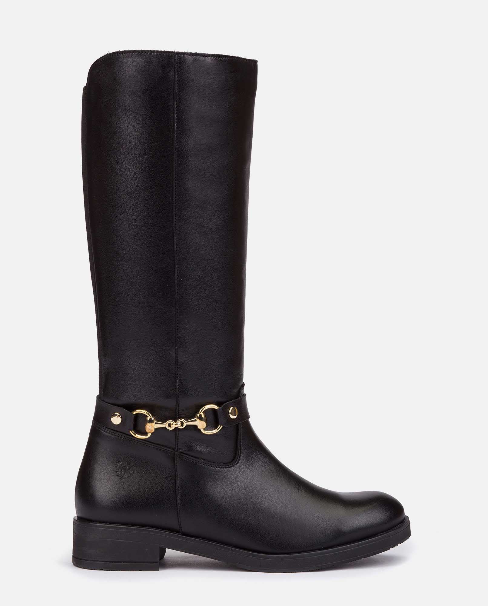 Bota plana ELVAS-002 negro_24610.jpg