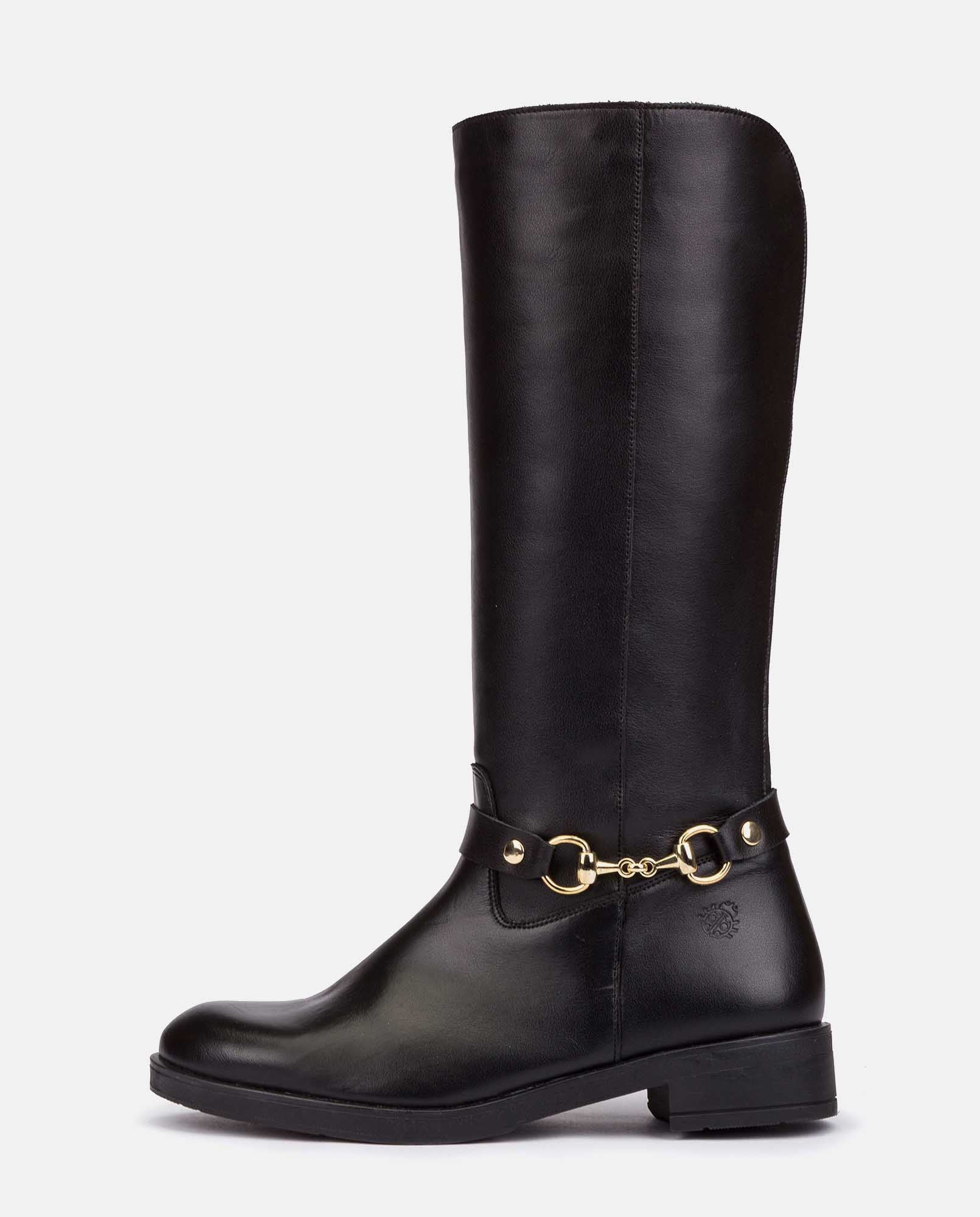 Bota plana ELVAS-002 negro_24615.jpg