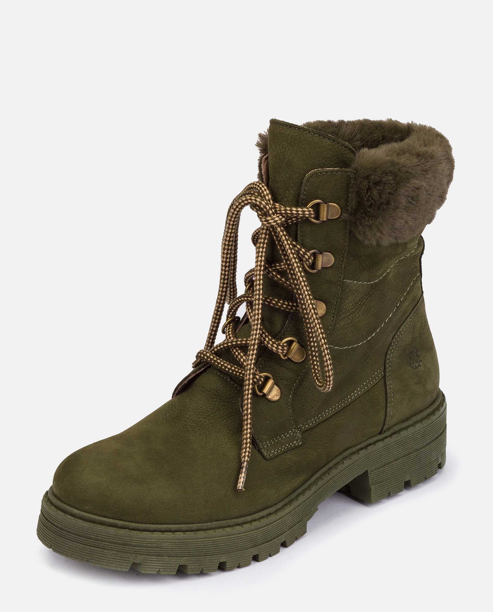 Botín plano BERNA-001 verde_23974.jpg