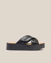 Sandale à plateforme CARMEN-004 noir