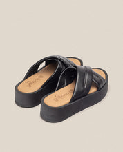 Sandale à plateforme CARMEN-004 noir