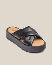 Sandale à plateforme CARMEN-004 noir