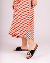 Flat sandal GRANADA-114 black