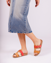 Sandalia plana JERBA-137 rosa