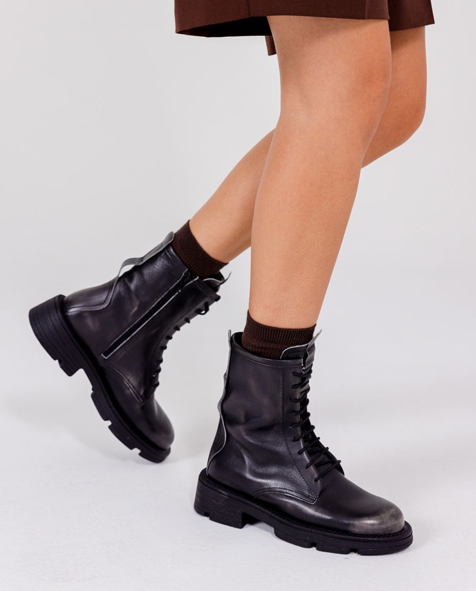 Stiefelette ELZE-003 Grau