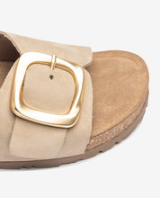 Flat sandal JERBA-114 beige