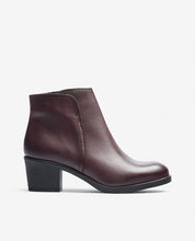 Stivaletto con tacco LILLE-016 bordeaux