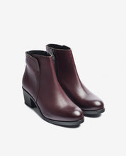 Stivaletto con tacco LILLE-016 bordeaux