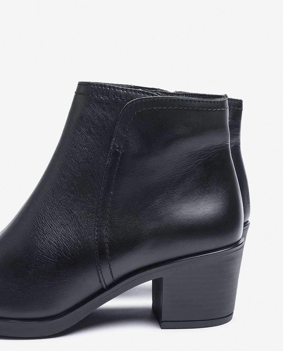 Stivaletto con tacco LILLE-016 nero