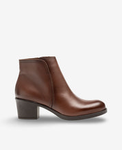 Heeled ankle boot LILLE-016 brown