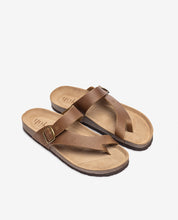 Macam 203 beige flat sandal