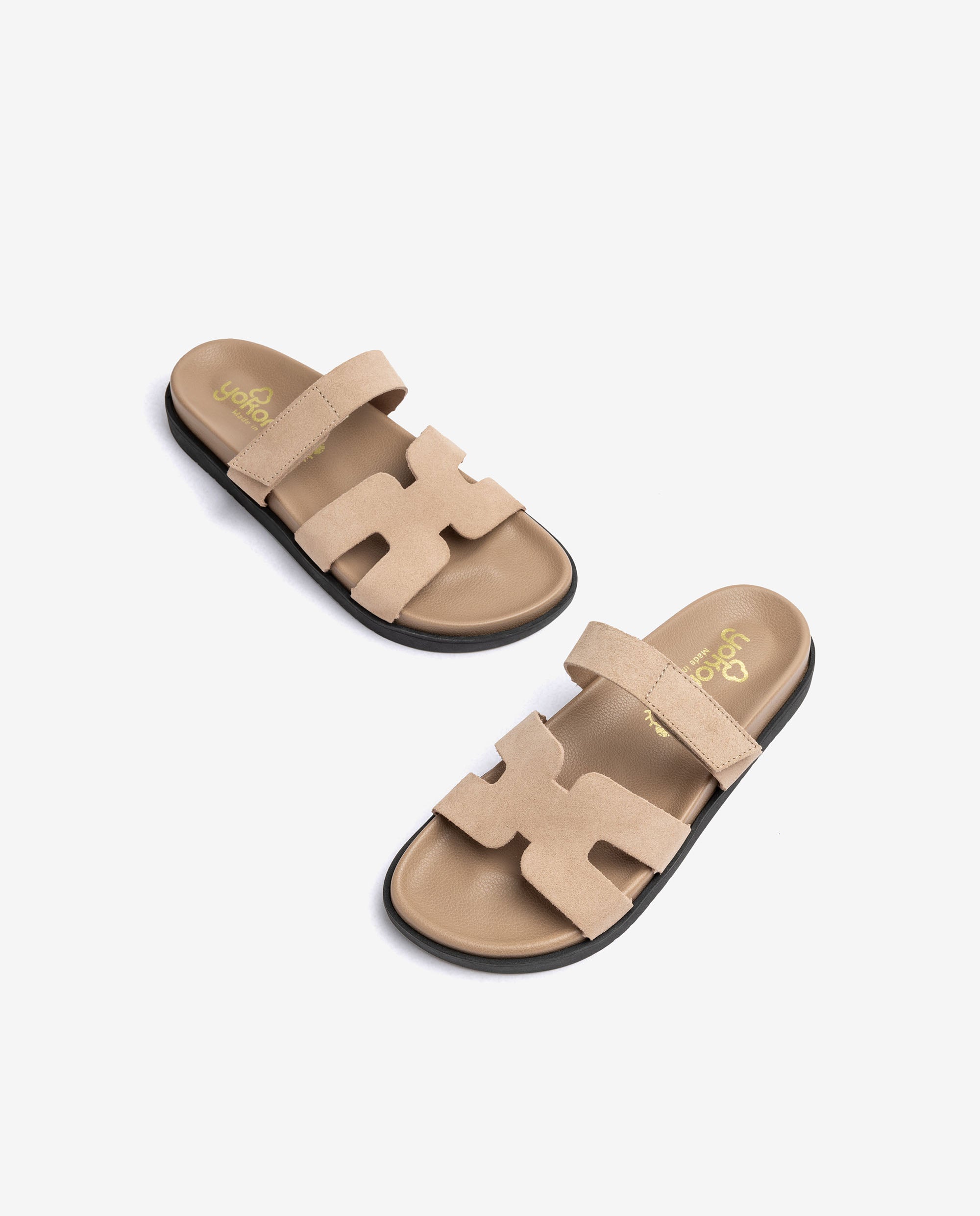 Sandale plate MORENA-125 beige