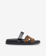 Sandale plate MORENA-125 léopard