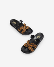 Sandale plate MORENA-125 léopard