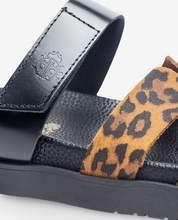 Sandale plate MORENA-125 léopard