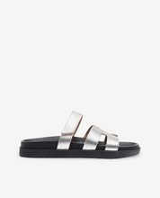 Sandalia plana Morena 125 plata