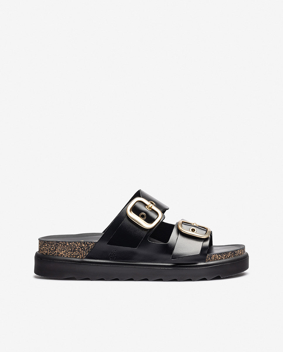 【Yoko】 Platform sandal Tunez 130 BLACK - Yokono