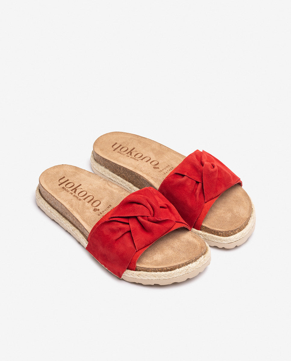 Sandalia plana ARENA-004 rojo_37087.jpg