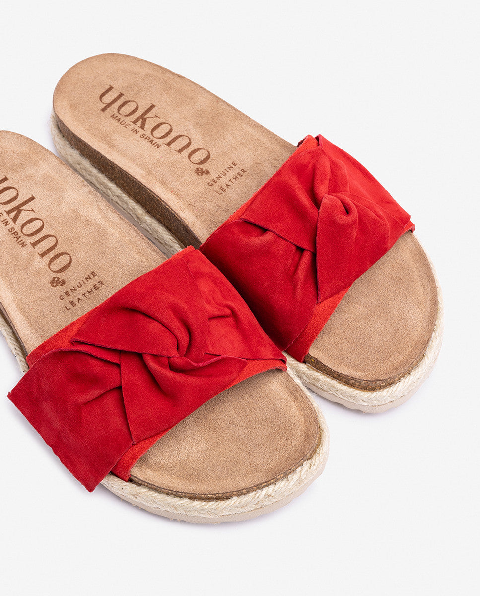 Sandalia plana ARENA-004 rojo_37091.jpg