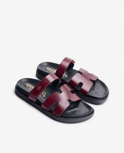 Sandalia plana MORENA-125 burdeos_37627.jpg