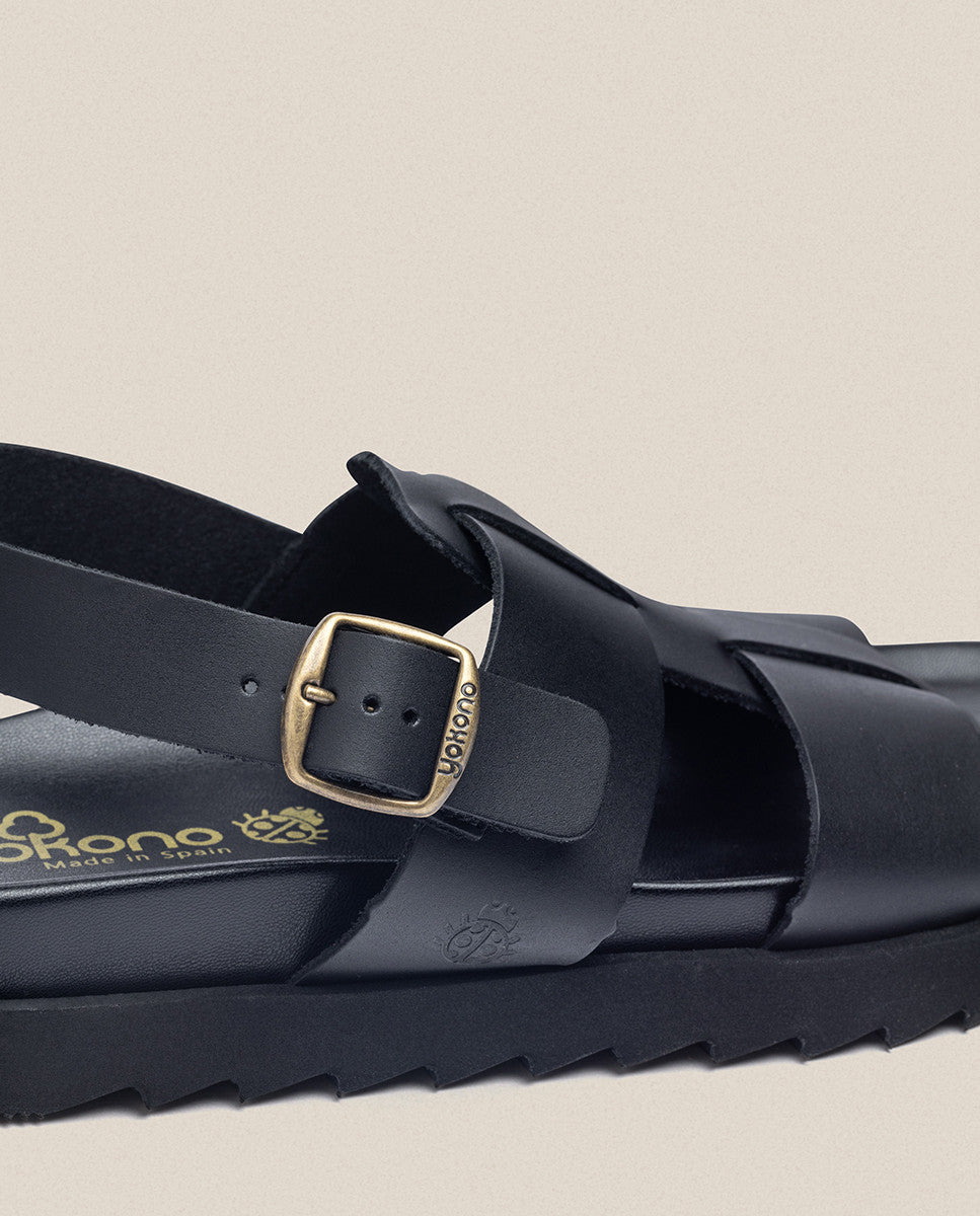 Sandalia plana Man 002 negro_32946.jpg