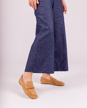 Flacher Schuh TANA-001 braun