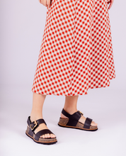 Plateausandale OCA-254 schwarz