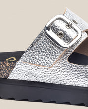 Plateau-Sandale TUNEZ-130 silber