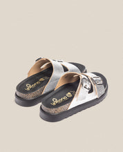 Plateau-Sandale TUNEZ-130 silber