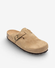 Flacher Schuh  ZUECO-559 beige