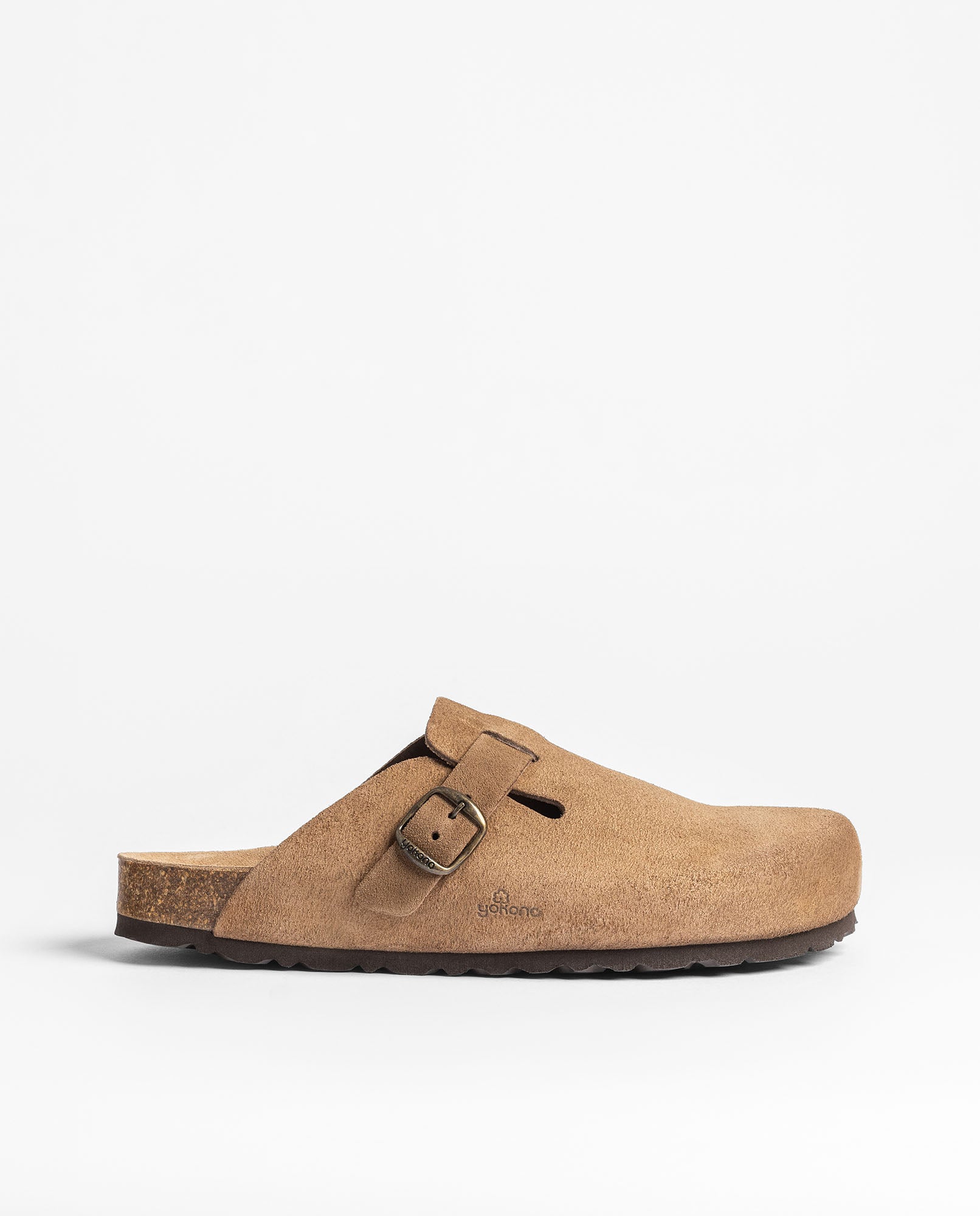 Flat shoe CLOG-599 BROWN - Yokono