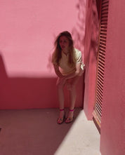 Absatzsandale PONZA-005 rosa