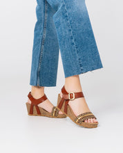 Keilsandalette CADIZ-306 braun