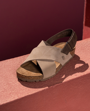 Flache Sandale JERBA-134 beige