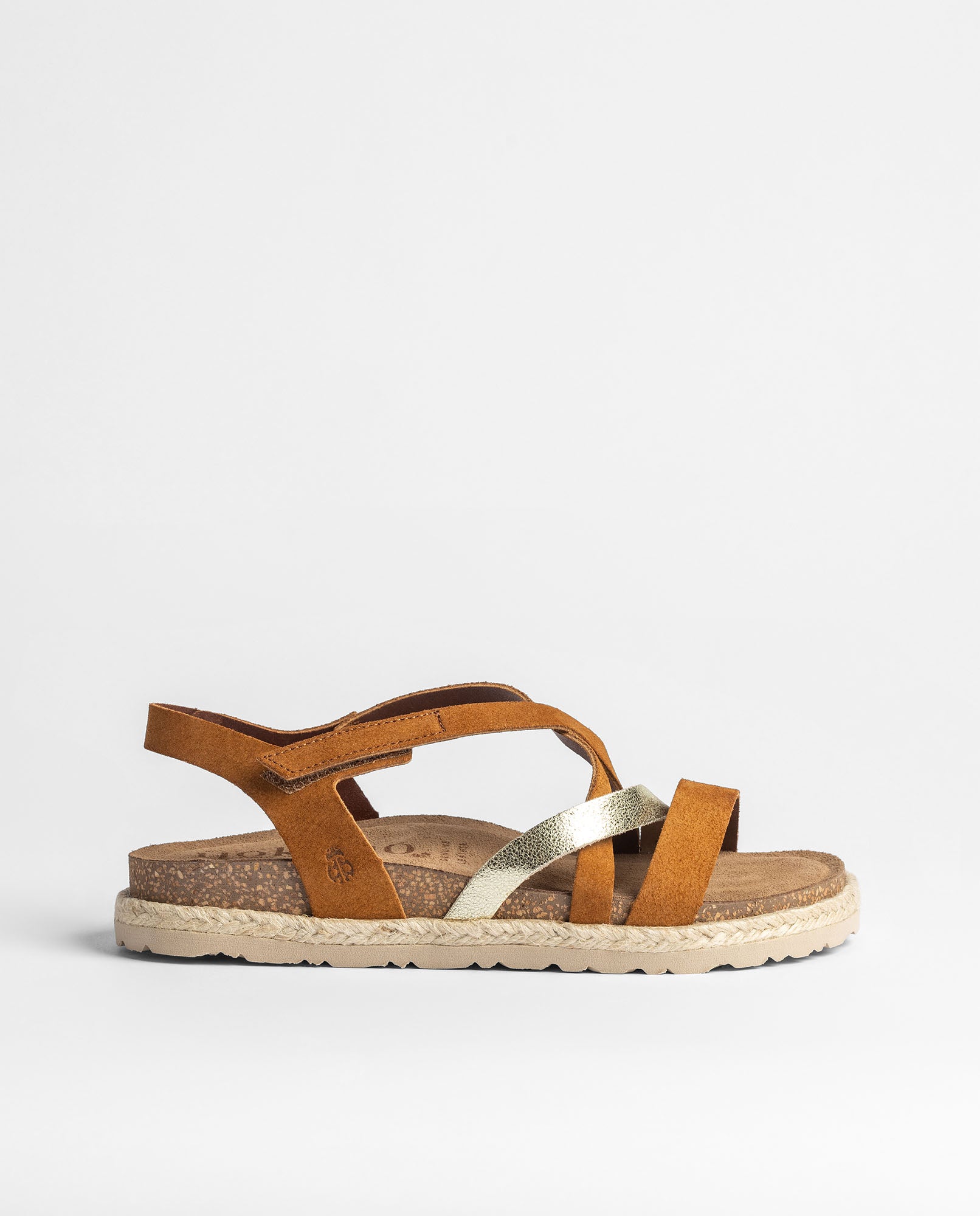 Flat sandal ARENA-002 gold