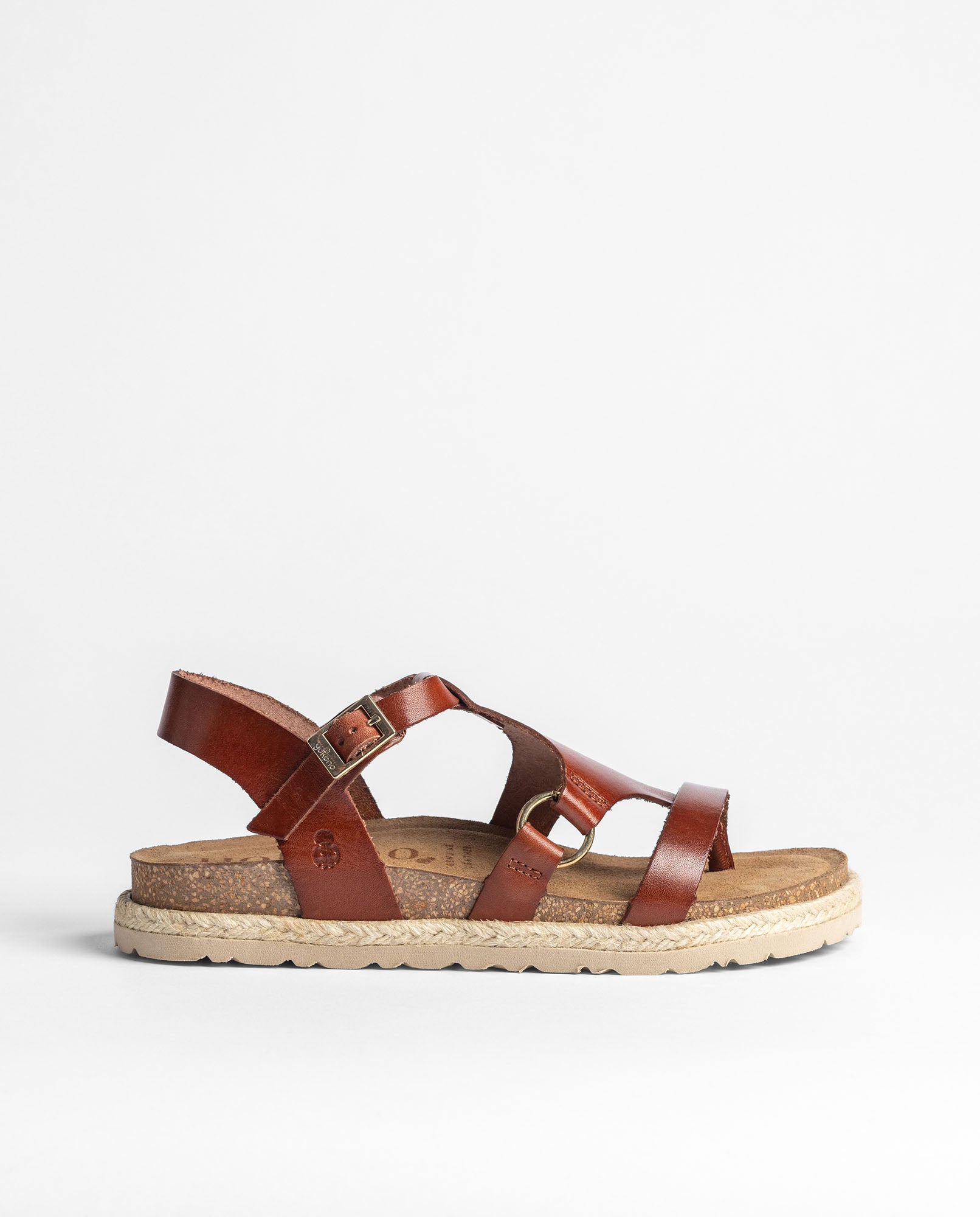 Flat sandal ARENA-021 dark brown