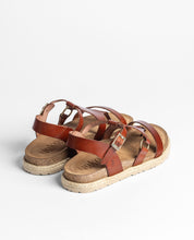 Flache Sandale ARENA-021 dunkelbraun