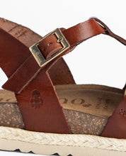 Flache Sandale ARENA-021 dunkelbraun