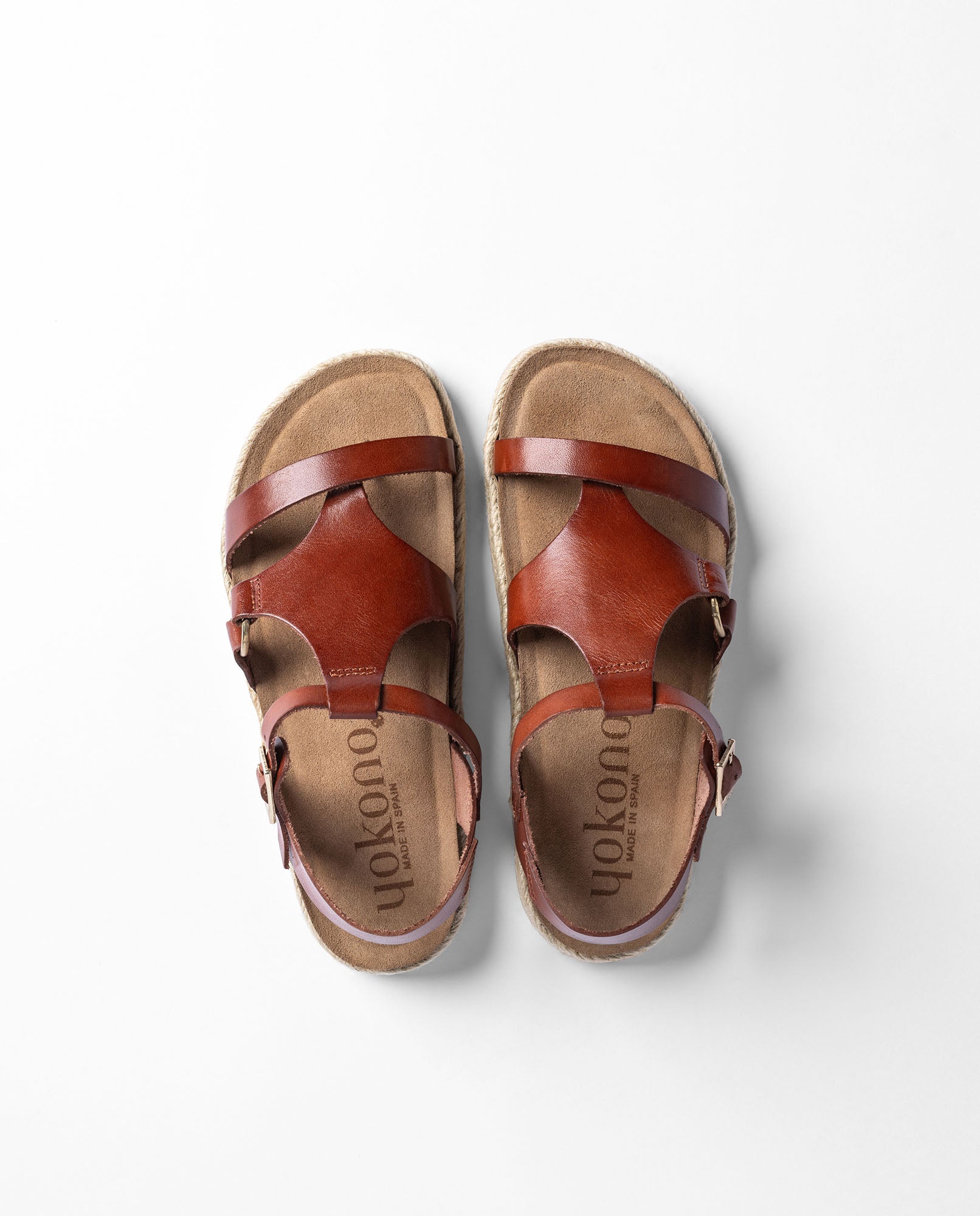 Flache Sandale ARENA-021 dunkelbraun