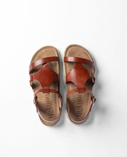 Flache Sandale ARENA-021 dunkelbraun