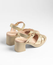 Sandale mit Absatz BLAY-262 Gold
