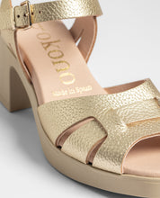 Sandale mit Absatz BLAY-262 Gold